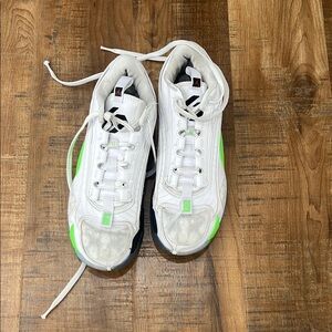 White and Green basketball